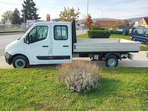 Opel Movano 2,3 D 92KW  7miest  Valník - 4