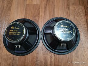 250mm basove reproduktory...110W RMS/4ohm - 4