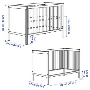 Detska postielka IKEA Sundvik - 4