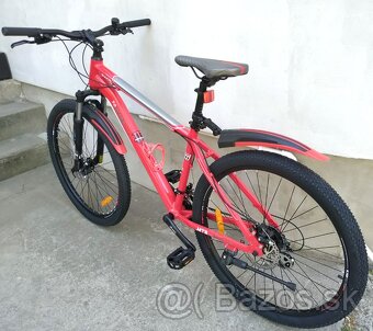 Odprúžený horský bicykel 17,5 ALU rám 27,5 kolesá 3x7Shimano - 4