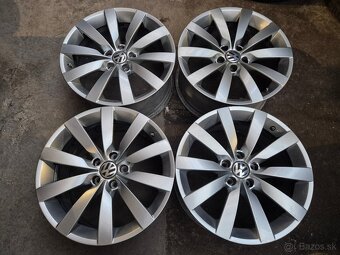 5x112 r18 ET45 x 8,5J originál elektróny VOLKSWAGEN - 4