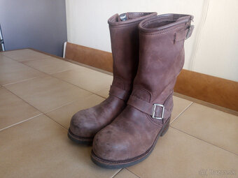 Damske kozene moto cizmy PRIMEBOOTS. - 4