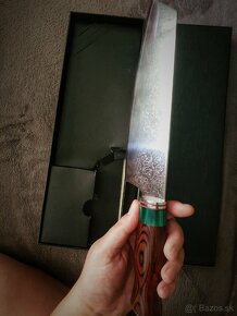 Nôž z damaskovej ocele-chef knife - 4