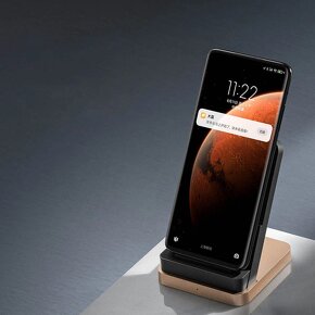 Bezdrôtová nabíjačka Xiaomi 55W, podpora QI, čierna, nová - 4