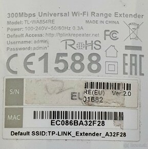 TP-LINK 300Mbps WiFi Extender (TL-WA854RE) - 4