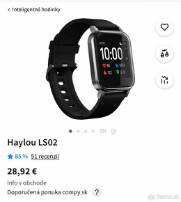 Smartwatch Haylou LS02 od Xiaomi - 4