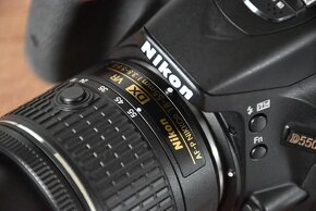 Nikon D5500 - wifi - dotyk. display - nafotene len 6 tisic - 4