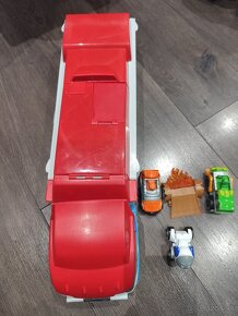 Tlapková Patrola - Paw Patrol Transporter dráha 2v1 - 4