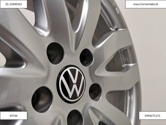 7,5J R17 ET35 5x112 Vw Passat, Jetta alu disky 1214 - 4