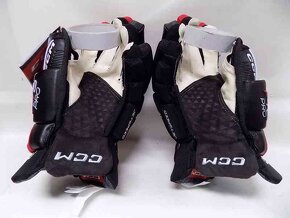 Hokejové rukavice CCM JetSpeed FT6 Pro Black/Red/White SR - 4