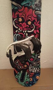 detsky 125 cm snowboard BURTON + viazanie Burton vel. S - 4