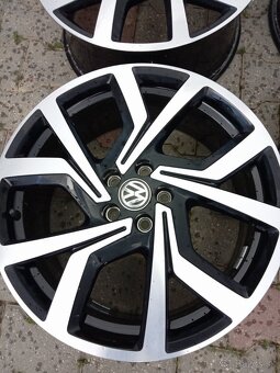 VW Polo GTI 18"5x100 orig.hliníkové disky ,škoda Fabia,rapi - 4