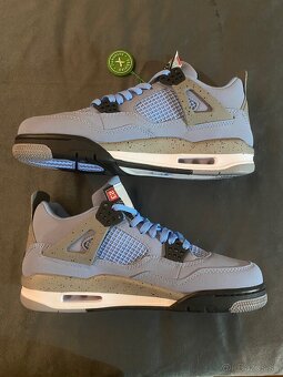 Air Jordan 4 retro university blue - 4