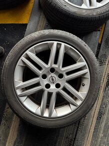 Sada letných kolies 5 x 110 OPEL 225 45 R 17 - 4