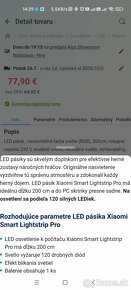 Predam Led pas 200cm Xiaomi smart lightstrip pro - 4