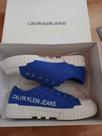 Calvin Klein tenisky modré ORIGINAL - 4