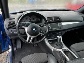 BMW X5 4.6is polokozeny interier - 4