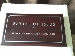 3 ks strieborné mince „BATTLE OF ISSUS“, 333 BC - 4