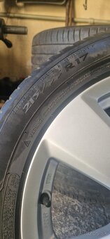 Alu disky R17 + pneu 215/55 R17 - 4