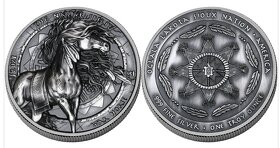 WAR HORSE Strieborná minca 1 Oz - 4