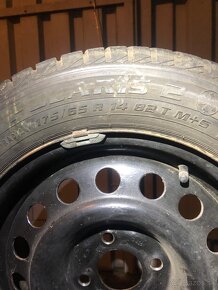 Zimne pneu Barum,na plechových diskoch 175/65 R14 - 4