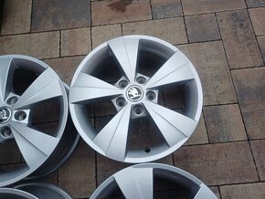 hlinikove disky org.Skoda Octavia III,-61/2Jx16-ET-46--5x112 - 4