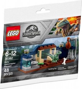 LEGO Jurassic World 30382 malý Velociraptor - 4