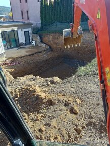 Výkopové, zemné prace, búracie práce minibager Košice Prešov - 4