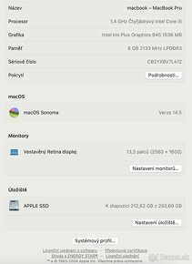 Macbook PRO 13, čtyřjádro, poslední MAC OS - 4