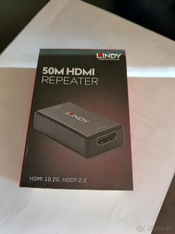 Zosilovač/repeater HDMI 2.0 do 40m, 4K@60Hz, UHD, HDCP 2.2, - 4