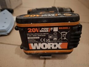 Náradie  Bosch brúska Worx aku - 4