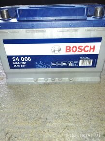 BOSCH 12V  74 AH - 4