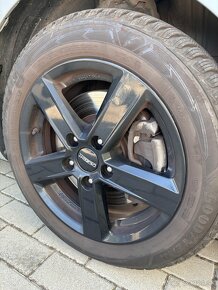 16" Alu disky Dezent 6.5X16 5X114.3 Hyundai so zimnými pleu - 4