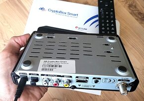 AB Cryptobox Smart Skylink prijímač, a satelit s káblami - 4