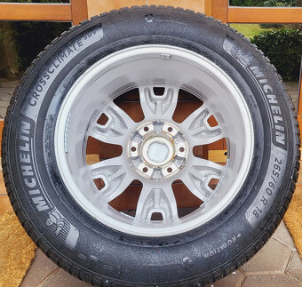 alu R18 5x139,7 orig. Ford Ranger, pneu Michelin 265/60 - 4