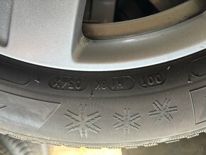 Alu disky Audi A4 + zimné Pneu 225/55R17 - 4