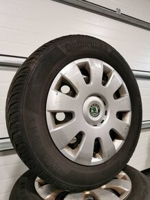 Škoda plechový komplet R15 Octavia 2, Golf 5x112 - 4