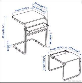 Príručný stolík na Notebook značky Ikea - 4