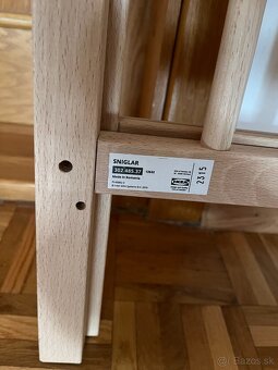 IKEA postieľka SNIGLAR + matrac KRUMMELUR - 4