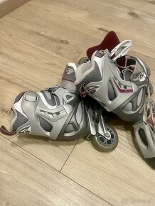 Kolieskove korcule Rollerblade SG7 + chranice Fila - 4