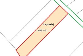 Znížená cena - na predaj pozemok 682 m2 Nemšová - Ulahlé - 4