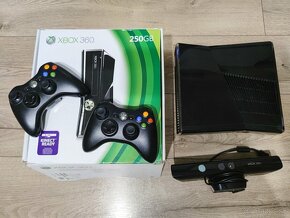 Xbox 360 Slim 250 GB + KINECT + HRY - 4