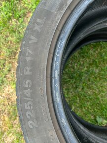 225/45 r17 letné CONTINENTAL 94V; XL - 4