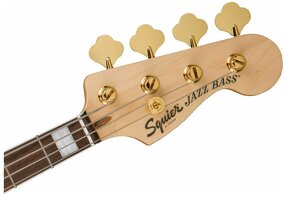 Fender Squier 40th Anniversary Jazz Bass Gold Edition LRL Ol - 4