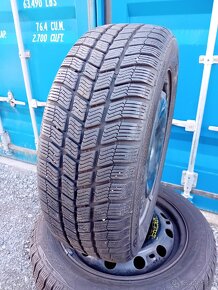 5x100R15 + zimné pneu 195/55 R15 Barum - 4