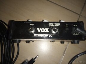 Gitarový efekt VOX stomp lab + kábel - 4