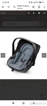 KIDDY Autosedačka Evolution Pro 2 (0-13 kg) Moon Grey - 4