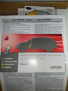 Predám autoalarm GSM/GPS Jablotron Athos CA 1803BT - 4