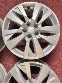 5x108 R17 Orig. alu disky Peugeot 3008 - 5008 / ET 42 - 4