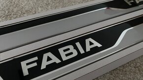 Dekoratívne prahové fólie 3D na Škoda Fabia IV - 4